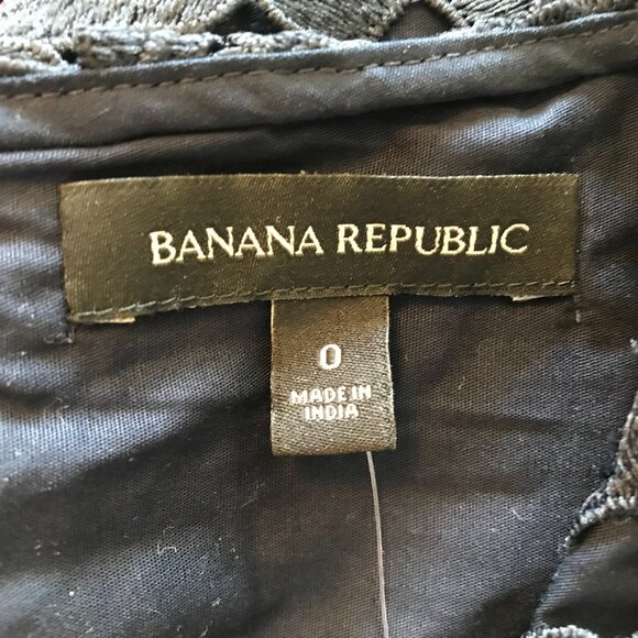 Banana Republic | V-Neck Lace Dress - Picture 8 of 9